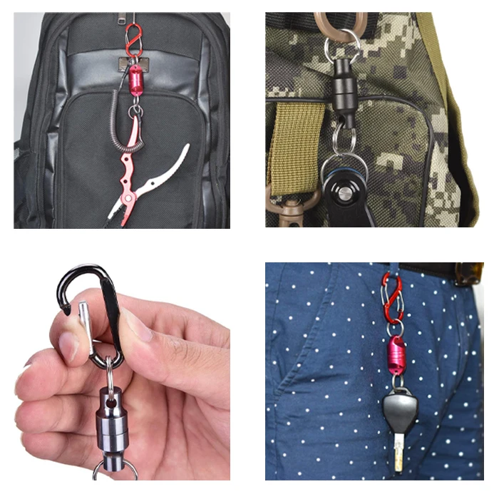 China Wholesale Aluminium Magnet Magnetic Key Holder Neodymium Keychain Magnet
