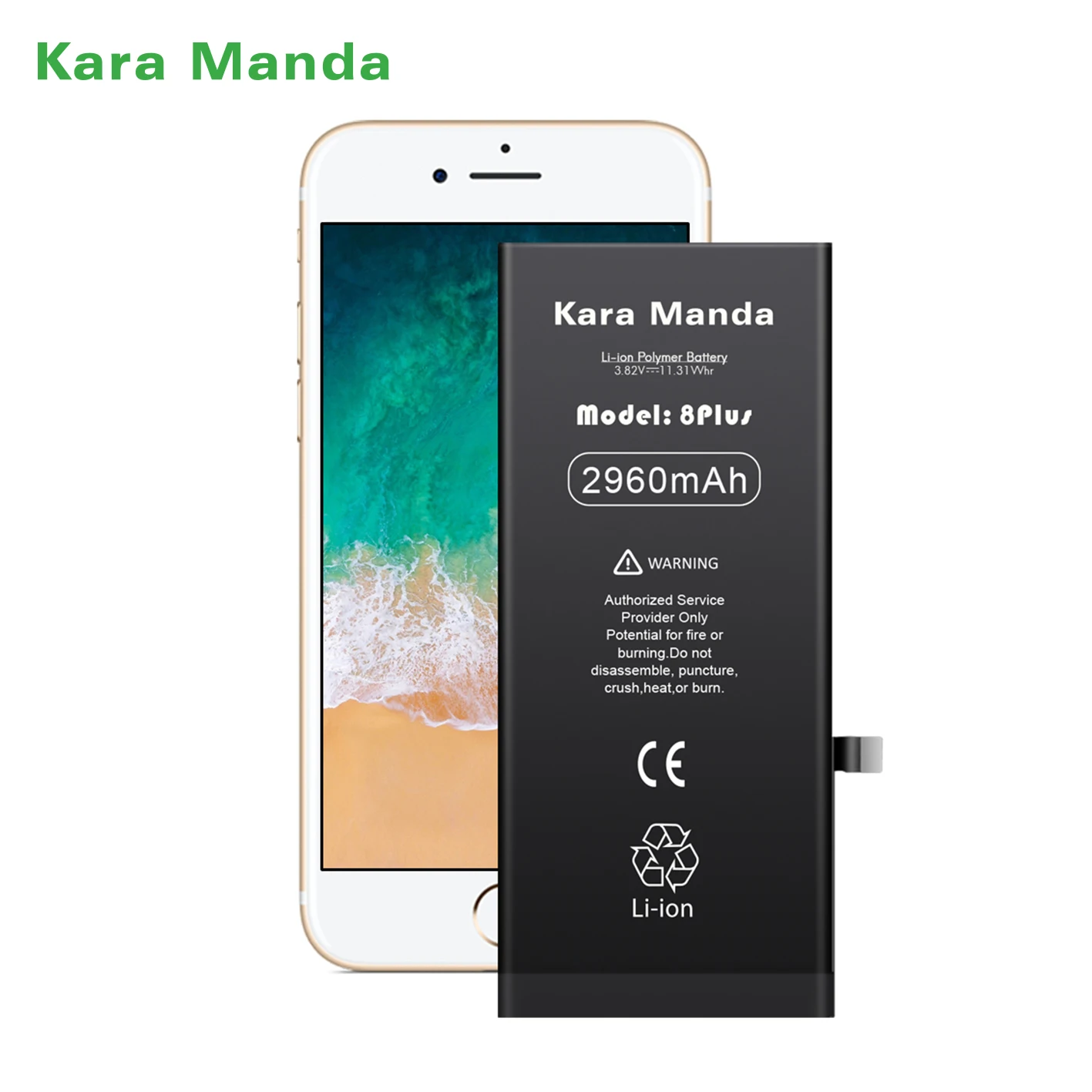 Kara Manda NEW Mobile Phone Battery For iPhone 6 6s 7 8 Plus X Xr Xs Max 11 12 Pro Max 12 13 Mini 0 Cycle Rechargeable Batteries