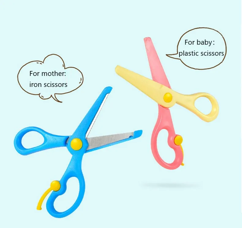 Kids Toys Educational Handmade Diy Scissors Books Scissors Skills Activities Paper Cutting Book Children Scissors Crafts Kit