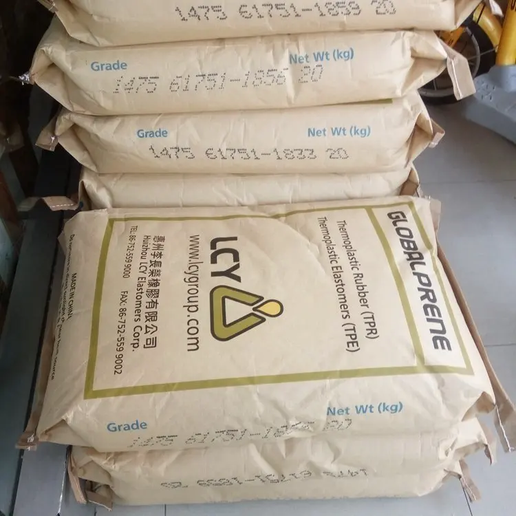 Supply 1475 thermoplastic styrene butadiene rubber TPE granules/TPE pellets for plastics modification