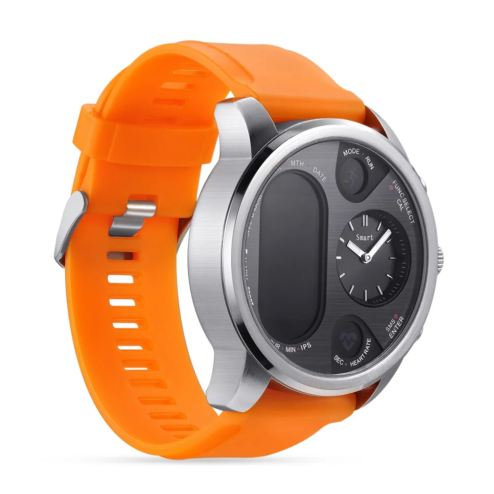 SWL T3 quartz movement dual time zone display sports pedometer multifunctional smart watch