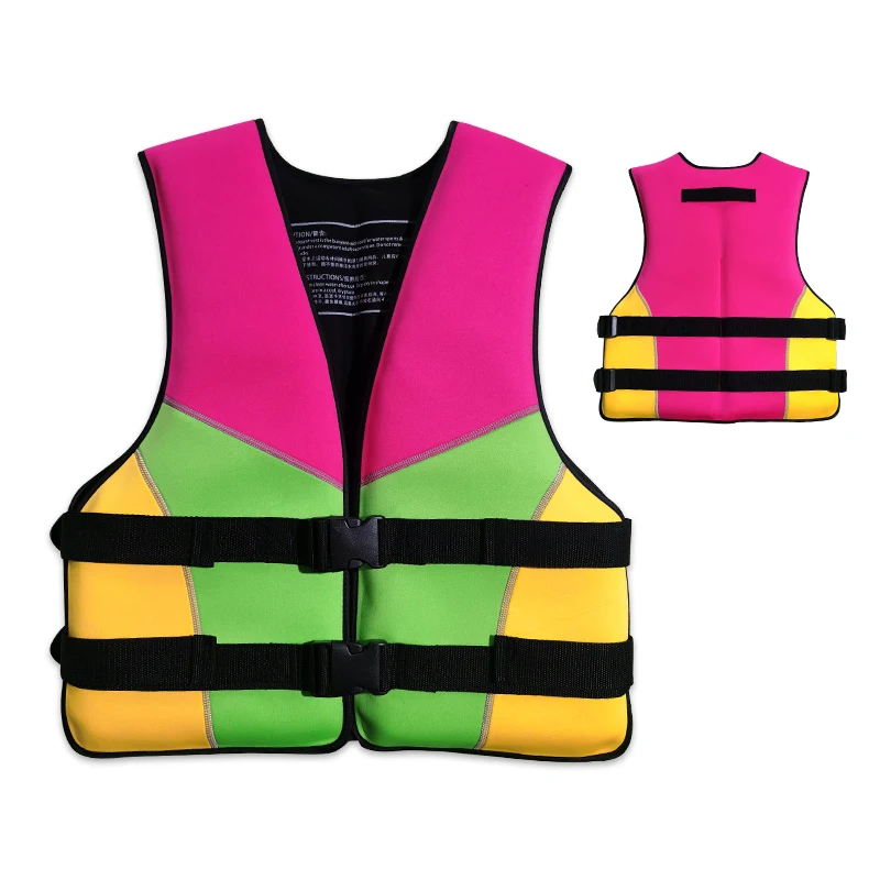 Full Sizes Life Jacket High Performance Buoyancy Adults Life Jacket Neoprene Life Vest