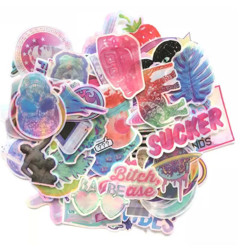Logo sticker custom design self-adhesive waterproof wall sticker decoration sticker