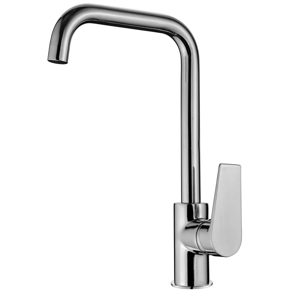 China quality copper kitchen sink mixer tap single handle brass kitchen faucet