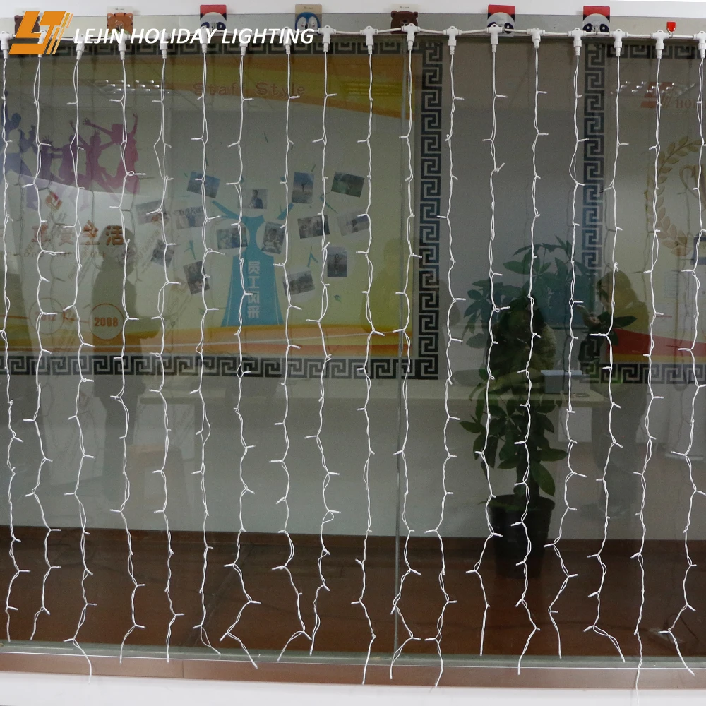 decoration color changing fairy string lighting christmas led curtain lights