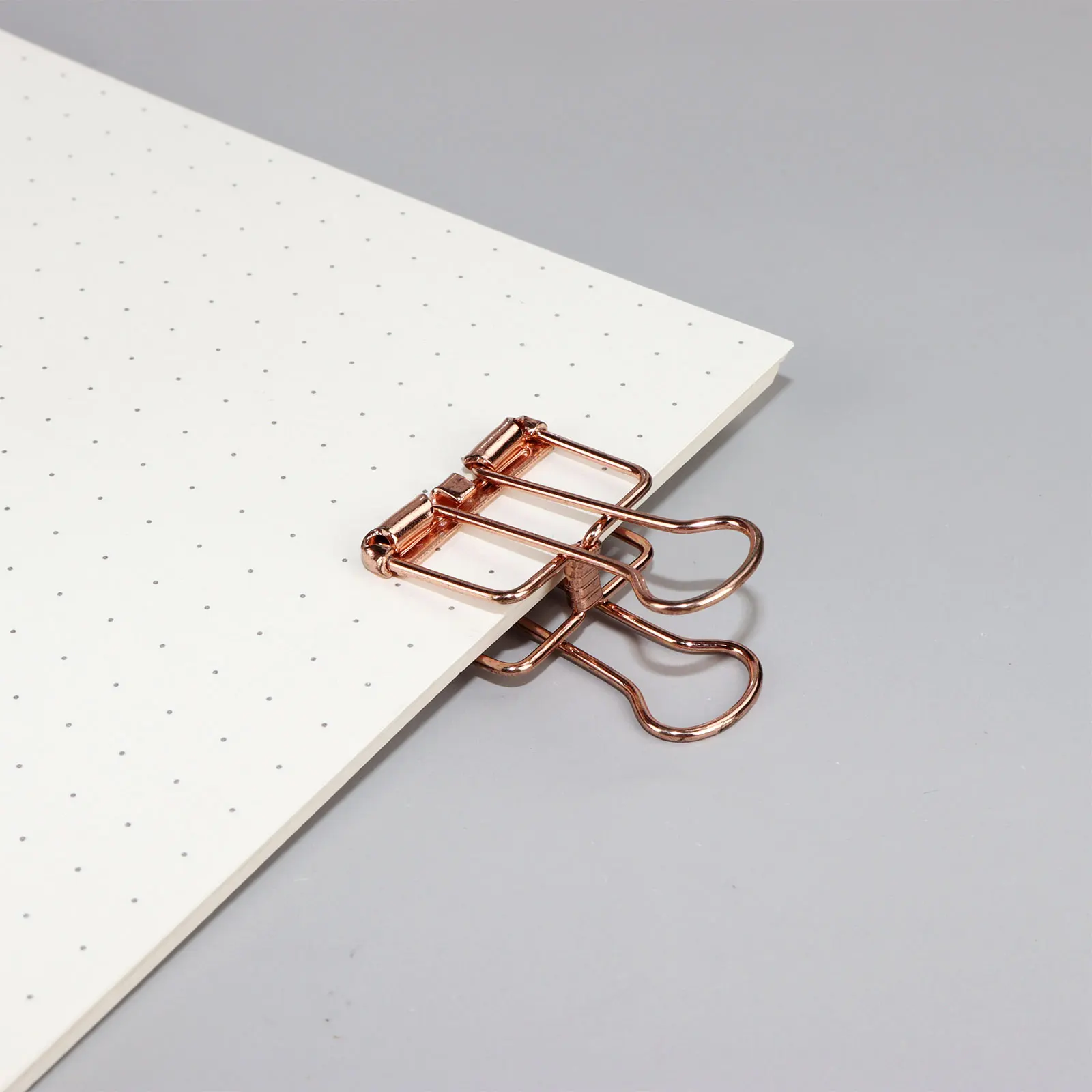 Luxury Acrylic Metal Customized Office Supplies Stationery Rose Gold Desk Organizer Set