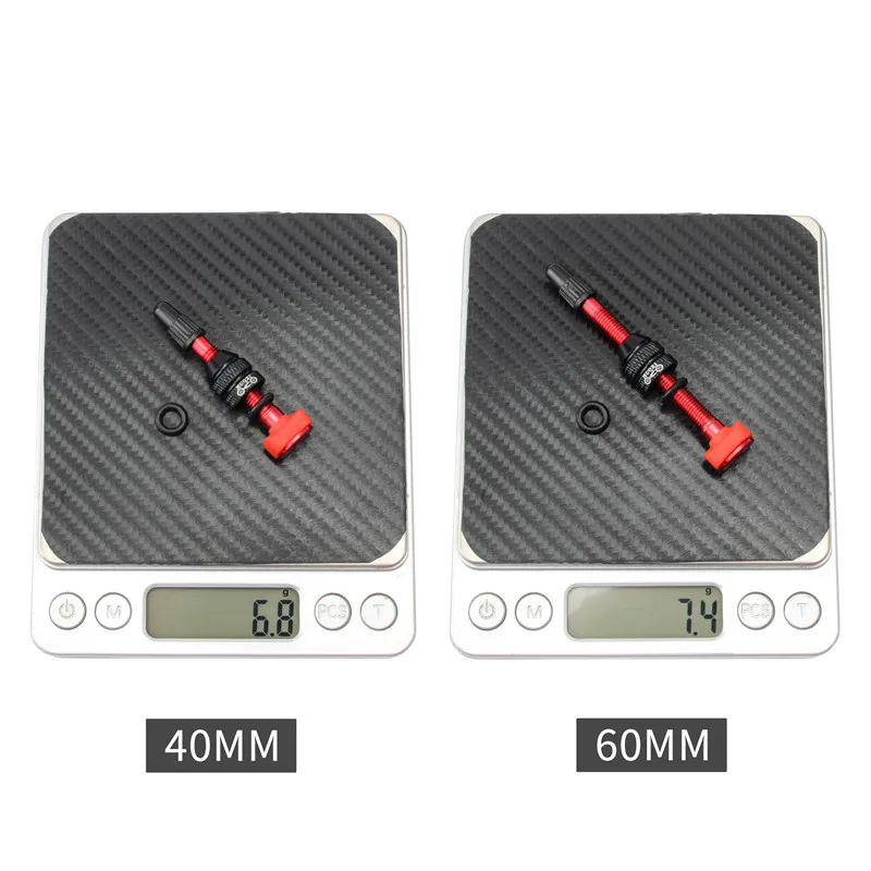 23048 MUQZI 40/60mm Bicycle Vacuum Air Tire Valve Stem MTB Road Tubeless Bike Presta Valve