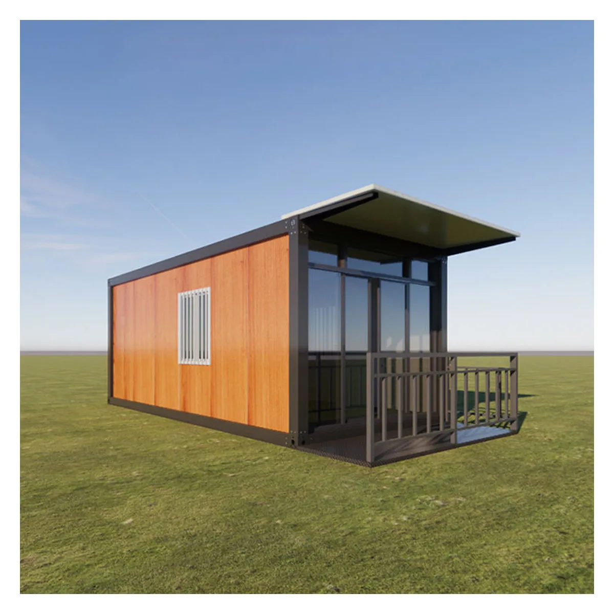 Lyroe factory customized insulation prefabricated tropical flat pack house container prefab homes