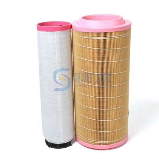 K2450 air filter is suitable of air compressor excavator forklift automotive air filter quantity is good at price