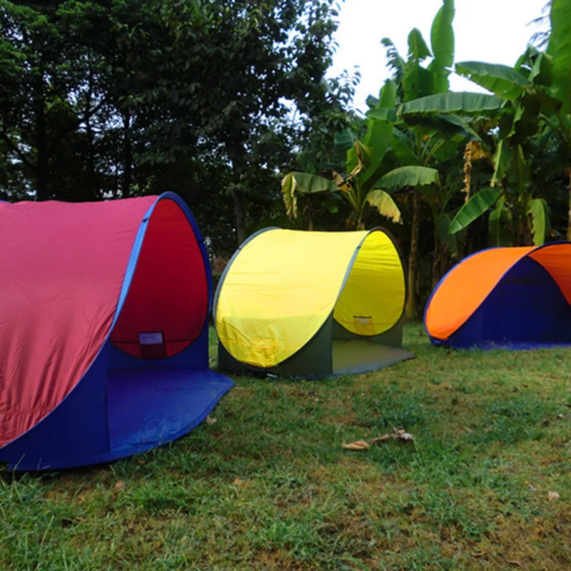 Automatic Construction Free Outdoor Camping Tent Quick Opening And Folding Beach Shade Tent