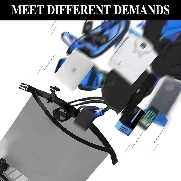 Top Selling Roll Top Waterproof Backpack 45L, Floating Dry Backpack Waterproof, Dry Bag Backpack Water Sports