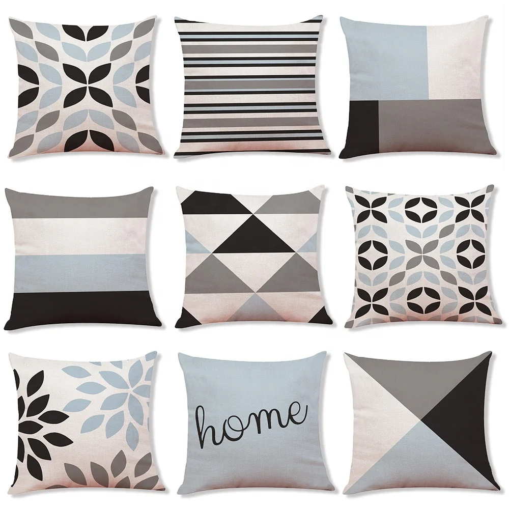 Zoras manufacturer wholesale 45*45cm high quality custom logo low moq canvas pillowcases fast delivery