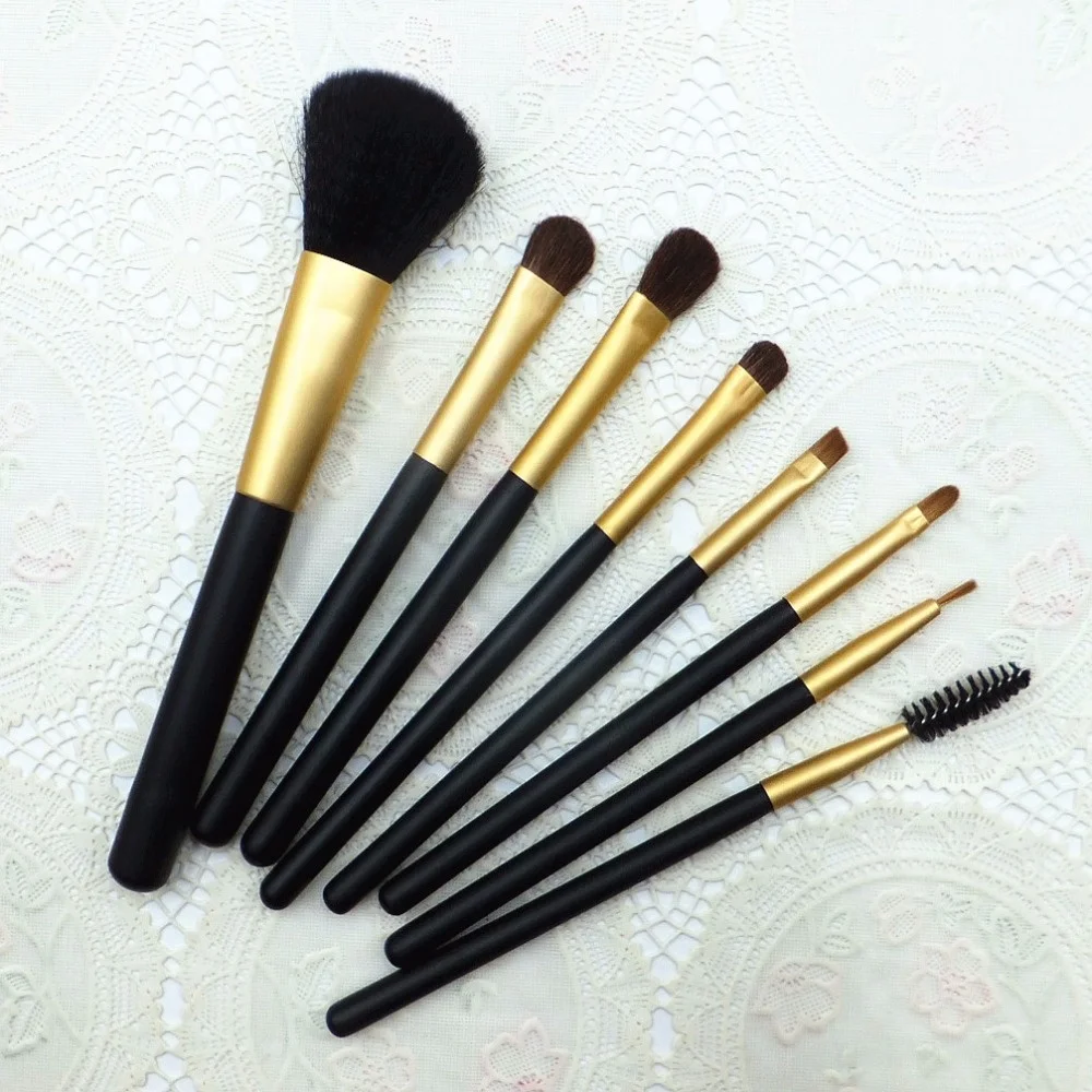 Beauty Make Up Tools Women Favorite 8 Pieces Makeup Brush Set for Eyes and Face