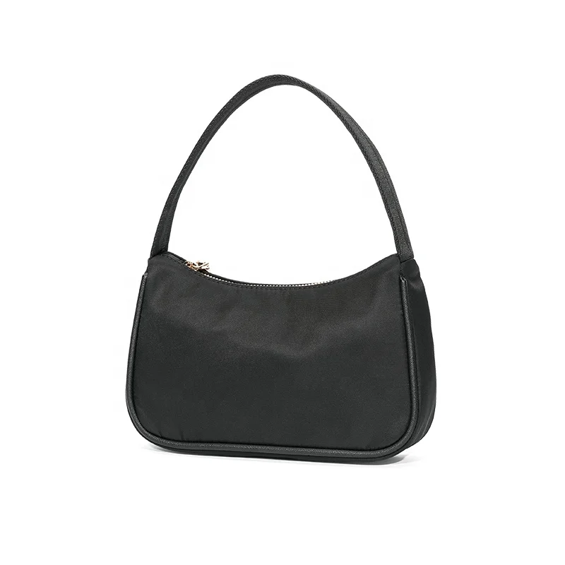 New literary retro armpit bag bagueteee simple female bag new trendy wild one-shoulder portable bag