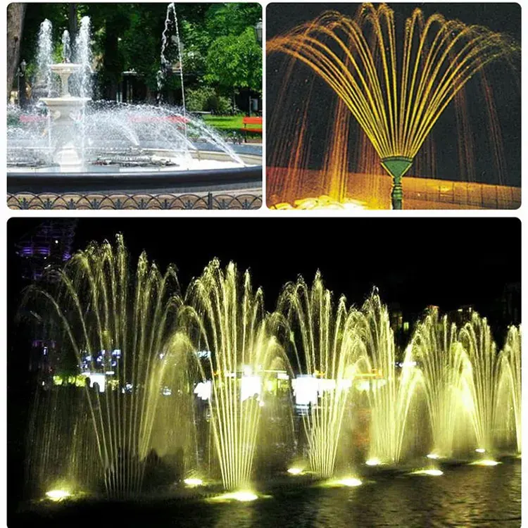 Finger Jet Fountain Nozzle/Phoenix Tail Water Fountain Nozzle Landscaping Stone