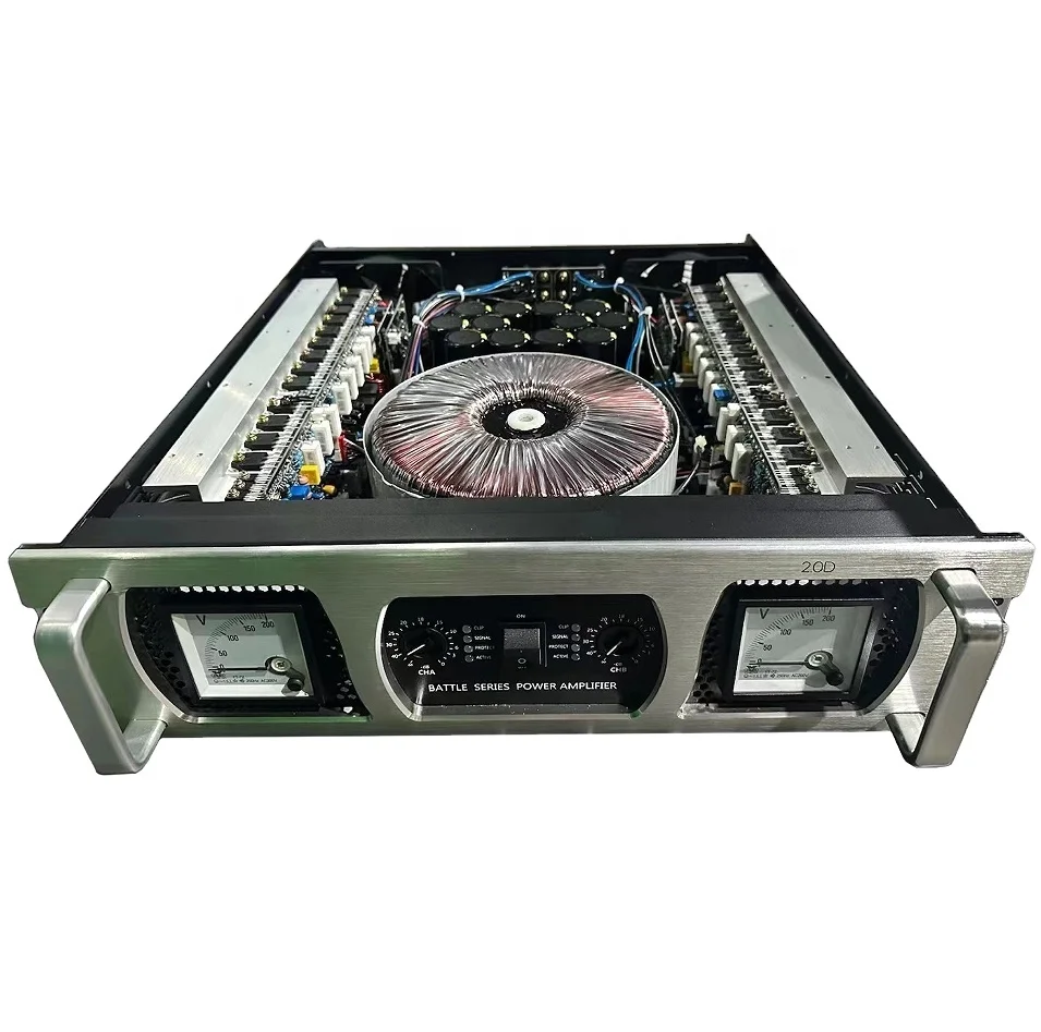 Guangzhou  2*2300w  Class TD power amplifier   2ohm amplifier