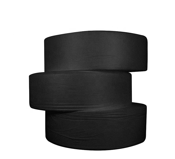 Карбоновый черный цвет, заряженный водой полипропилен, мелтблаун bfe99, расплав bfe99 jumbo roll