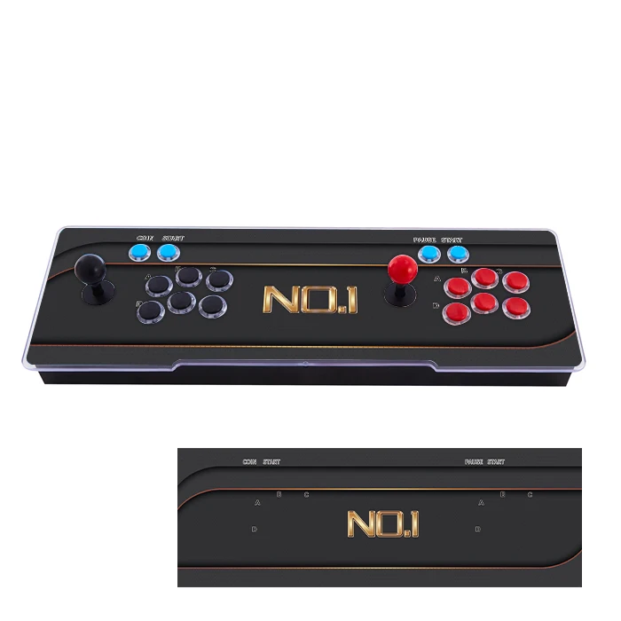Factory sales video game double joystick game box arcade cabinet acrylic panel
