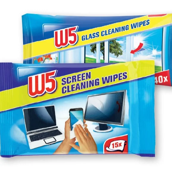 High Quality Functional Washing Glass Cleaning Wipes Car Wet Non-woven