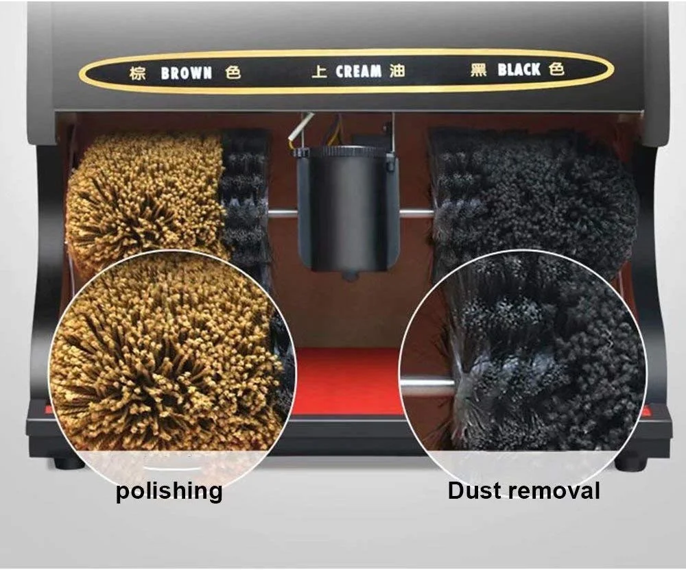 Hotel Automatic Shoe Cleaner Cleaning Machine and Polisher