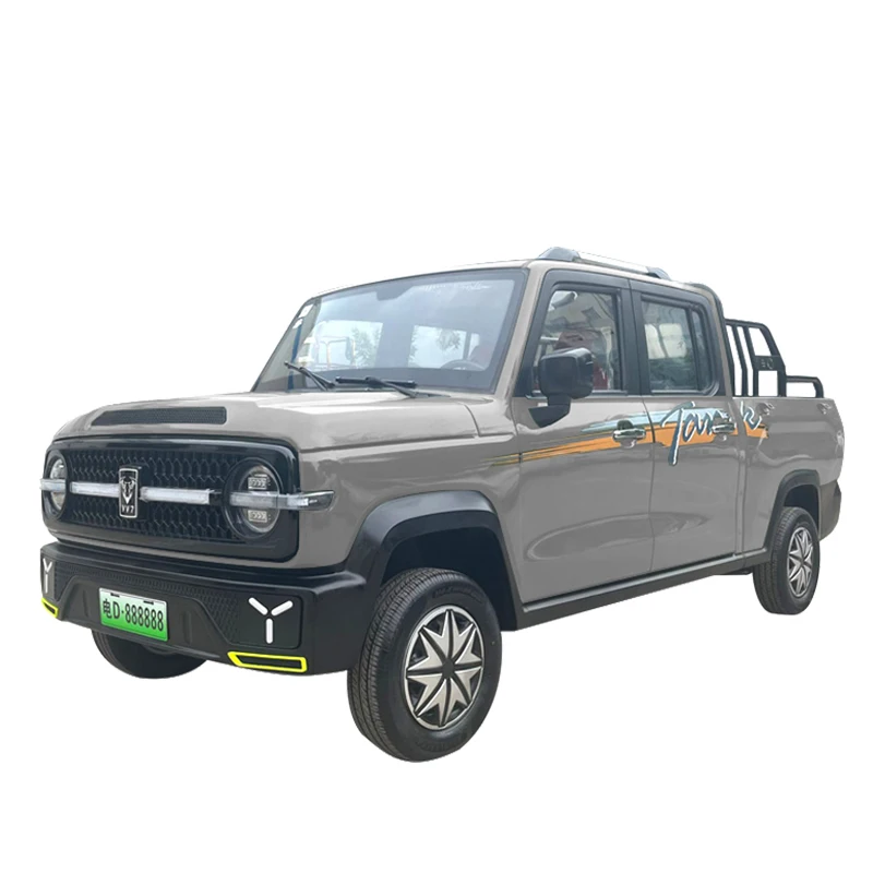 2024 мини-автомобиль EV Новое поступление 4-местный мини-электрический автомобиль apu для грузового пикапа продажи