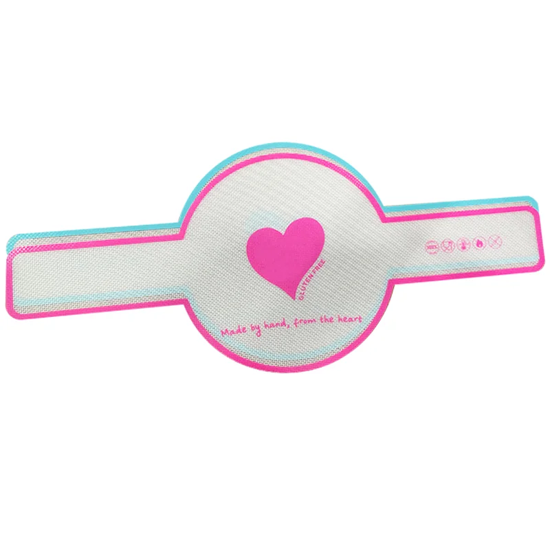 High temperature resistant and easy to clean kneading mat Silicone baking mat Bread mat with handle