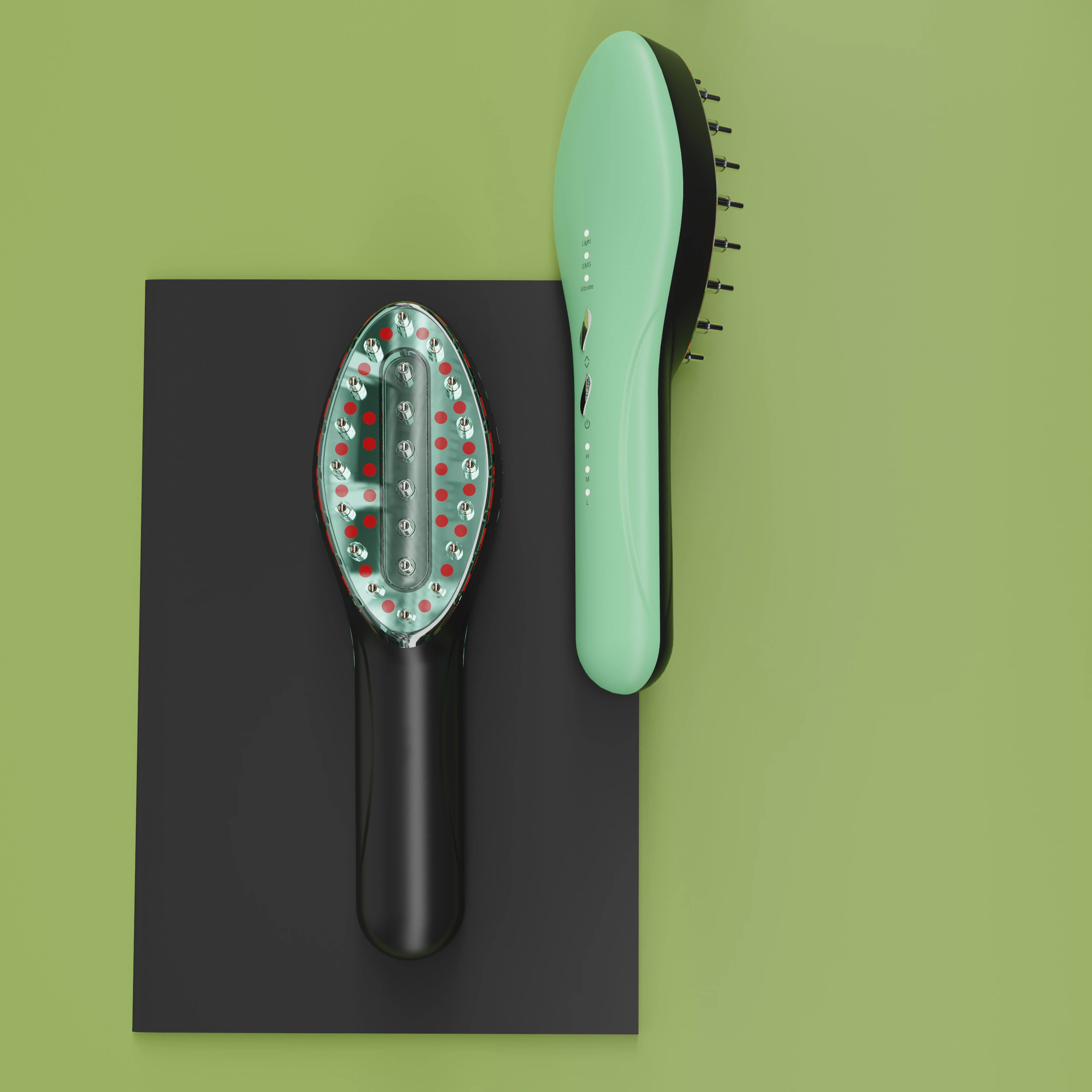 Hair Loss Treatment Electric Comb Improve Hair Growth Treatment Red Light Therapy Comb Head Massager