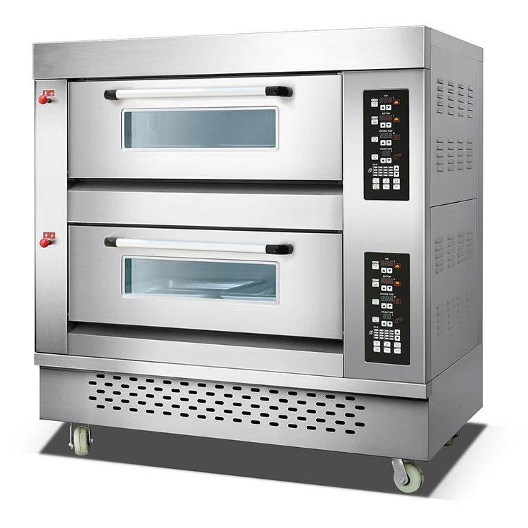
Commercial Customized Double Deck Electric Bread Oven Electric Deck Oven For Cake 