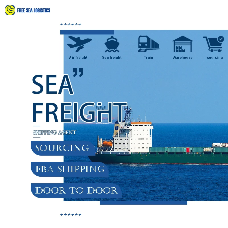 Cheap And Fast Small Cargo Ship Seafreight Forwarder Shipping Agent In China To Usa  ca by sea ddp