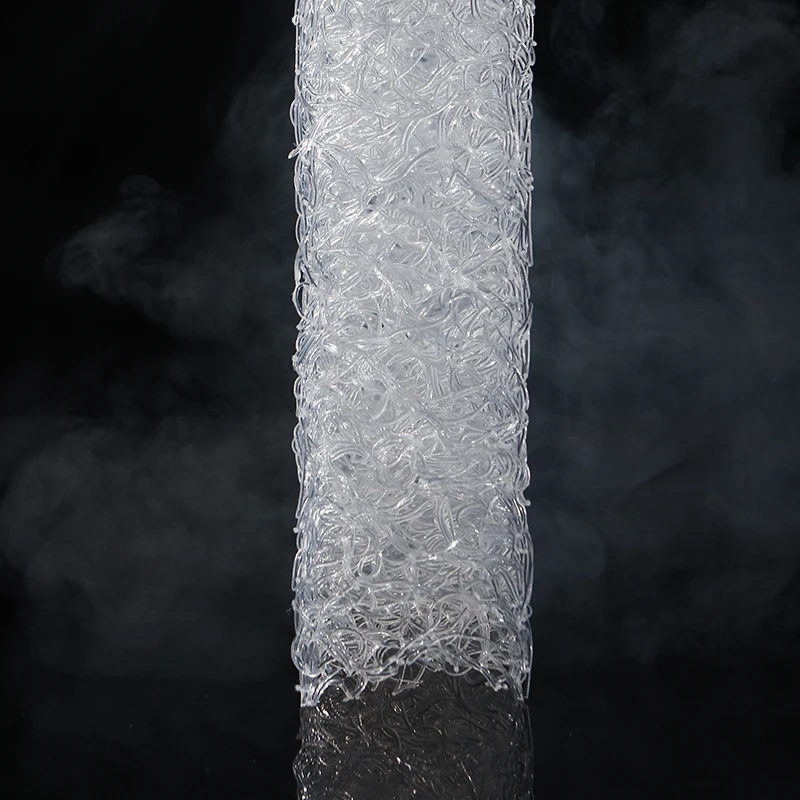 Skylee high resilience cooling breathable washable 4D POE vermicelli high density air fiber polymer customized bed mattress