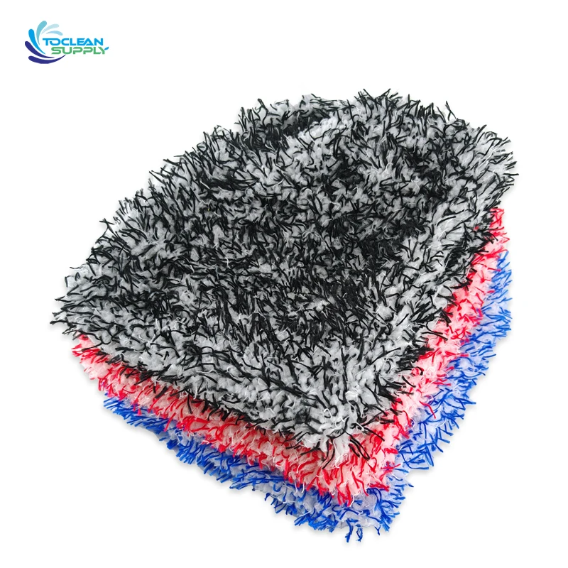 popular design Glove For Car Cleaning gloves for washing cars new arrival microfibre wash mitt gloves for cars