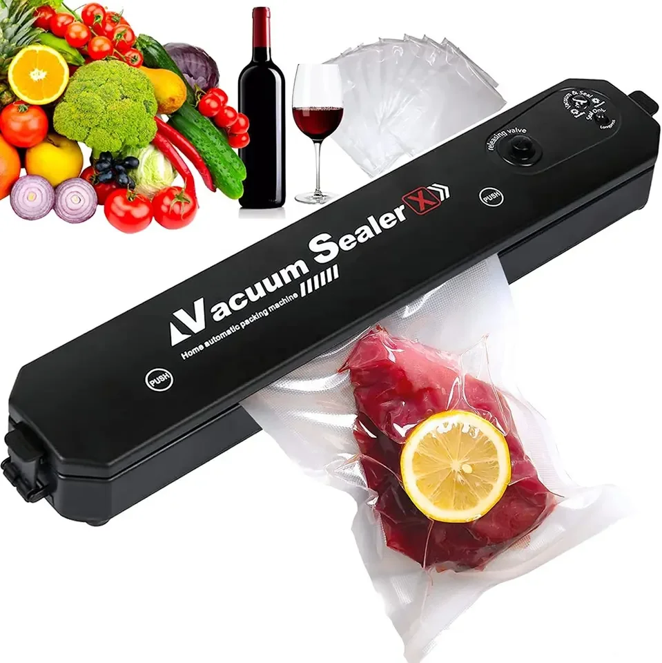 Vacuum Food Sealers Machines Home Kitchen Vacuum Packer Machine Food Tray Vacuum Sealer