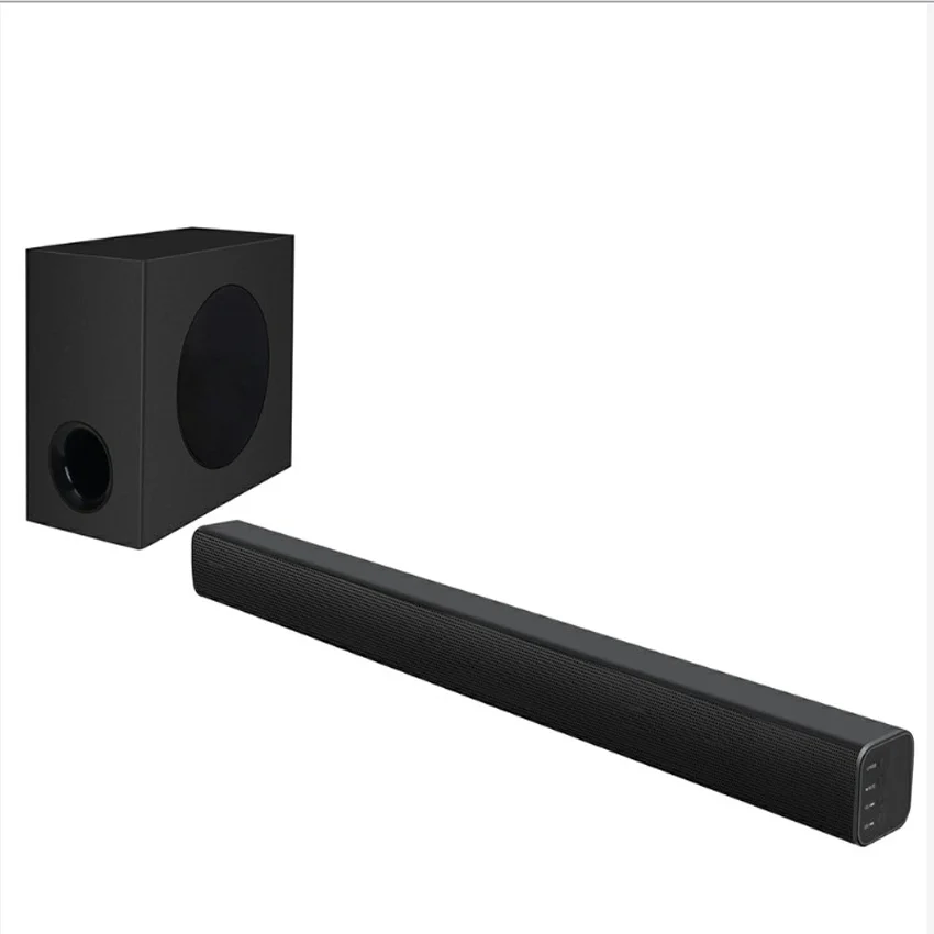 Hot Sale Best 3D Surround Wireless TV Soundbar 60W With Wireless Subwoofer
