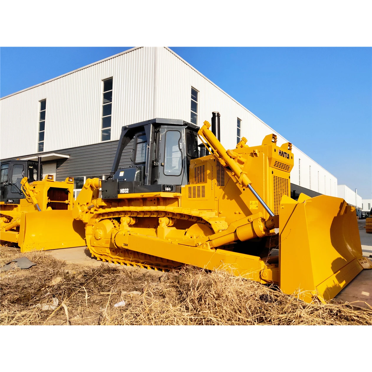 Famous China Brand HAITUI Straight-Tilt Blade Bulldozer HD32 Crawler Dozer