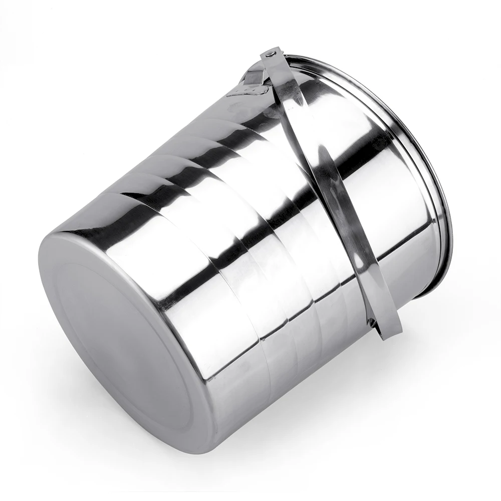 Big Capacity silver cooler champagne beer chiller metal wine ice bucket for party