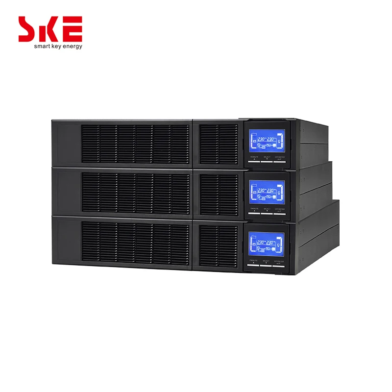 Online UPS Power 220V Rack Mount UPS Pure Sine Wave 1KVA UPS 36V DC