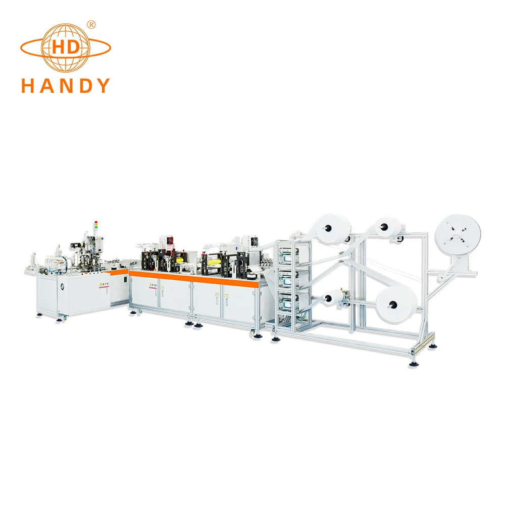 Full Automatic Fish Type Mask Making Machine Production Line