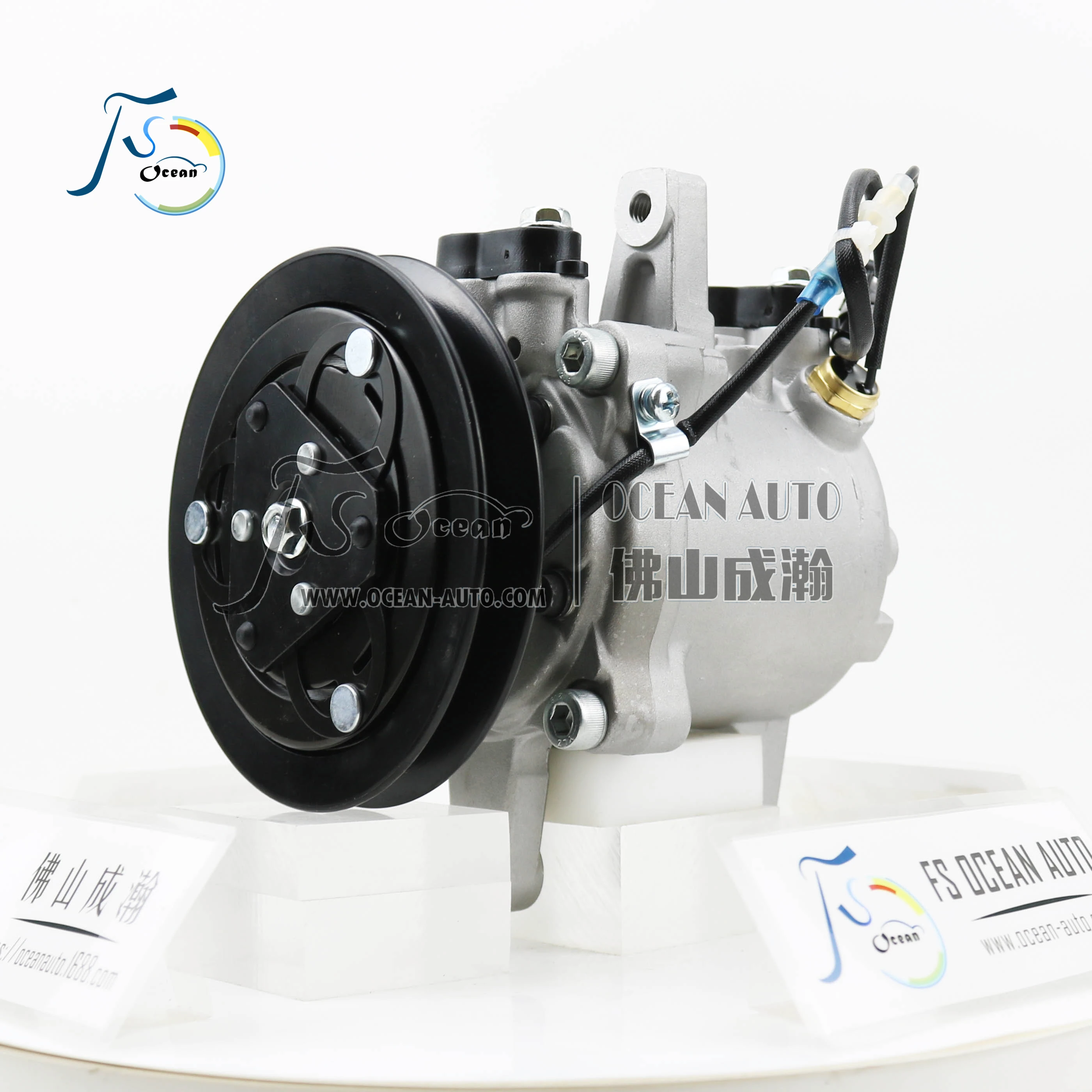 SV06E Air Conditioner Compressor For Daihatsu Charade Truck Kubota Komatsu Charger Tractor Spare Parts L360SGQGZ CO0689