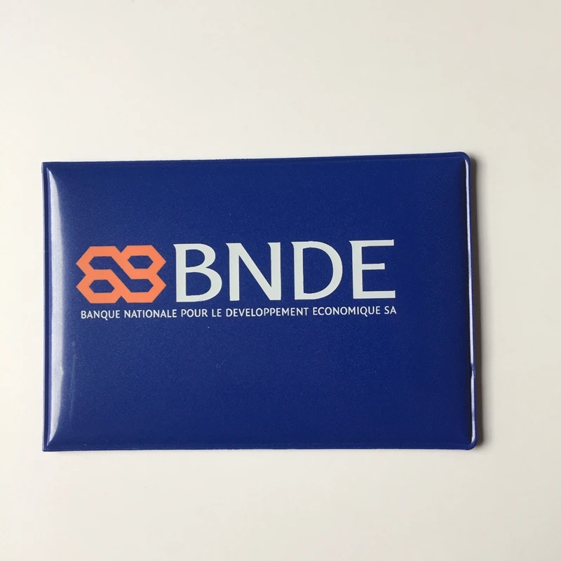 Pvc id card holder clear soft plastic id card holders/ print cheap pvc id card holder