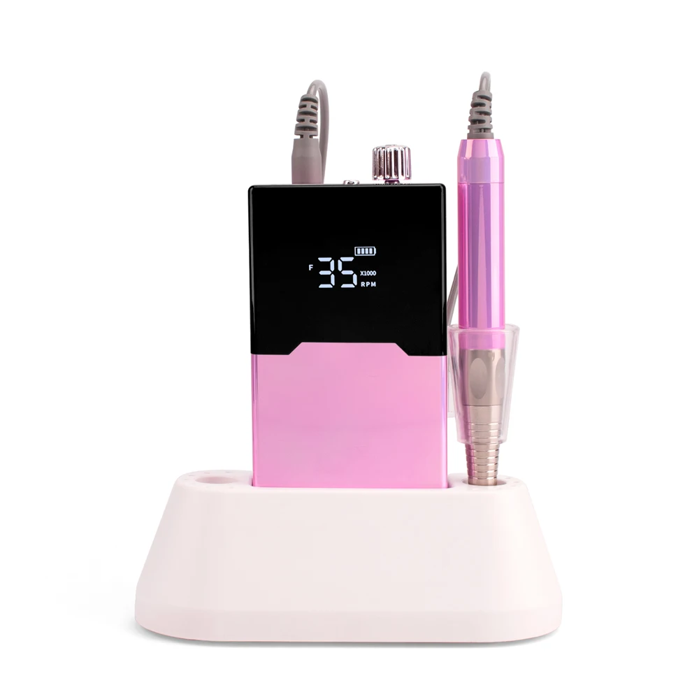 Wholesale Price Unique Design 35000 RPM High Power Portable Professional Durable Fashionable Nail Drill Machine for Salon Use
