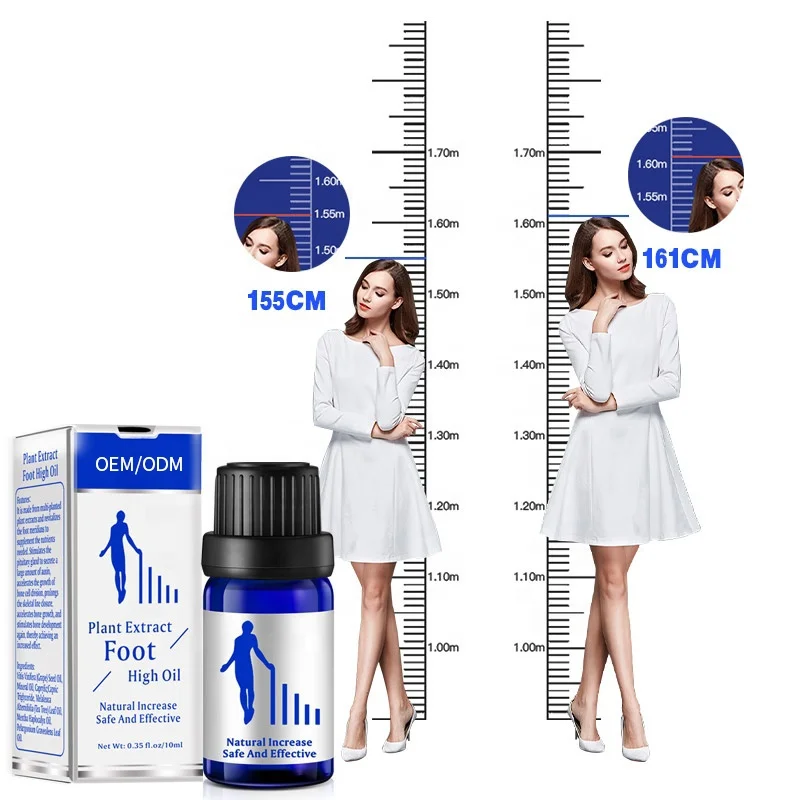 2021 Hot sale Health High Essential Oil Increase Your Height Foot Health Care Promote Bone Growth Oil