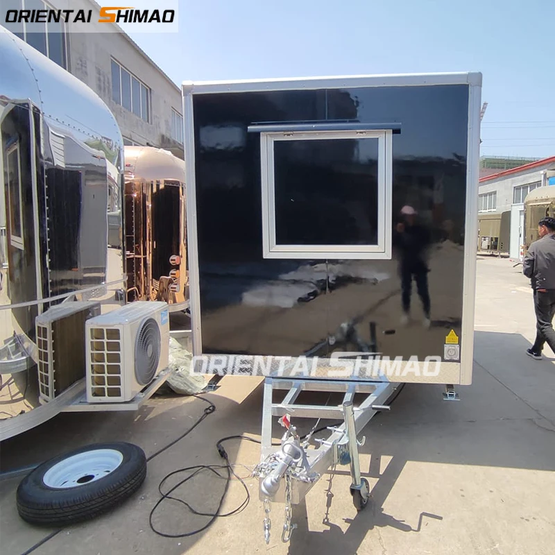 Oriental Shimao Deep Fryer Food Trailer Australian Standard Fast Truck for Sale Usa
