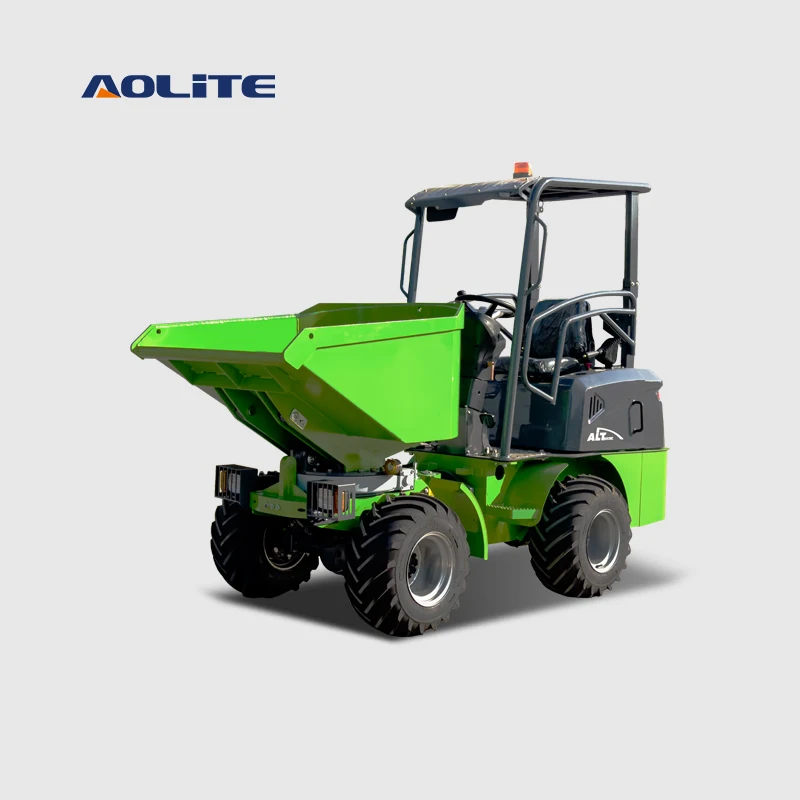 Электрический колесный мини-самосвал AOLITE Китай 4x4 1 6 тонн