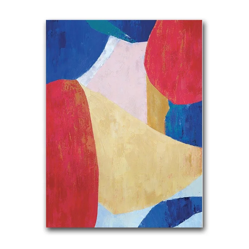 Лидер продаж Современная картина маслом на холсте абстрактная для декора гостиной