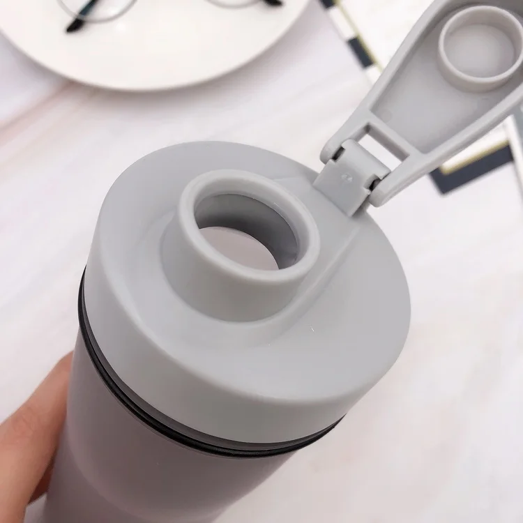 450ml With Sling Hydro Sport Sublimation Frosted Plastic Bottle For Bicycle