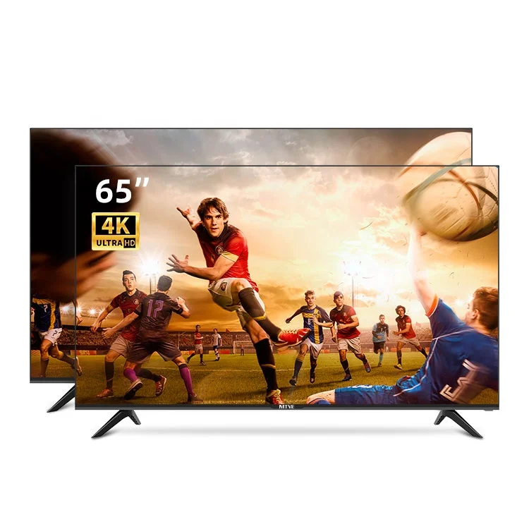 Remote Control Smart Tv 65 Inch 4K Led Smart Flat Smart Tv Televisions