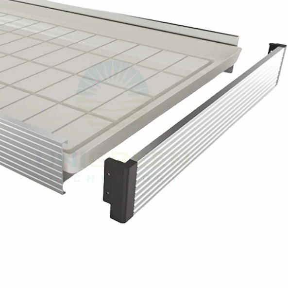 ABS Plastic Grow Trays 4x8 Greenhouse Planting Ebb And Flow ABS Plastic Grow Trays 4x8 Flood Tray For Agricultural Microgreens