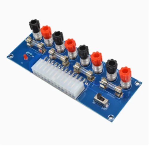 24 Pin XH-M229 Benchtop Power Board Computer ATX Power Supply Breakout Adapter Module