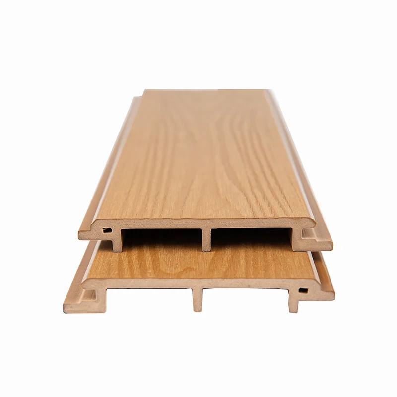 UV-resistant Luxury Exterior Wall Cladding Outdoor Composite WPC PVC Plastic Waterproof