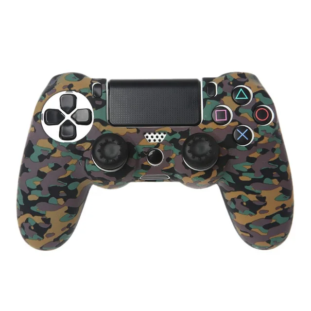 
For PS4 Controller Silicone Cover Skin Case for Sony Play Station Dualshock 4 PS4 Pro Slim Housing Shell 